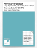 Artikelbild 1 des Artikels “PANTONE® TPG SHEET 15-4512 TPG Water Sign “