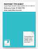 Product image 1 of the product “PANTONE® TPG SHEET 15-4825 TPG Blue Curacao ”