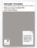 Product image 1 of the product “PANTONE® TPG SHEET 16-0000 TPG Paloma ”