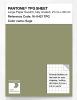 Product image 1 of the product “PANTONE® TPG SHEET 16-0421 TPG Sage ”