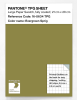 Product image 1 of the product “PANTONE® TPG SHEET 16-0634 TPG Evergreen Sprig ”