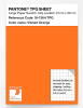 Product image 1 of the product “PANTONE® TPG SHEET 16-1364 TPG Vibrant Orange ”