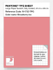 Product image 1 of the product “PANTONE® TPG SHEET 16-1720 TPG Strawberry Ice ”