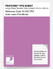 Artikelbild 1 des Artikels “PANTONE® TPG SHEET 16-3321 TPG First Bloom “