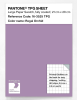 Product image 1 of the product “PANTONE® TPG SHEET 16-3525 TPG Regal Orchid ”