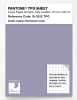 Product image 1 of the product “PANTONE® TPG SHEET 16-3812 TPG Heirloom Lilac ”