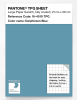 Product image 1 of the product “PANTONE® TPG SHEET 16-4519 TPG Delphinium Blue ”