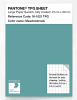 Product image 1 of the product “PANTONE® TPG SHEET 16-5121 TPG Meadowbrook ”