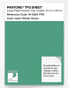 Product image 1 of the product “PANTONE® TPG SHEET 16-5924 TPG Winter Green ”