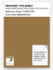 Product image 1 of the product “PANTONE® TPG SHEET 17-0942 TPG Medal Bronze ”