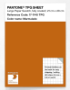 Product image 1 of the product “PANTONE® TPG SHEET 17-1140 TPG Marmalade ”
