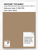 Product image 1 of the product “PANTONE® TPG SHEET 17-1320 TPG Tannin ”