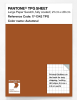 Product image 1 of the product “PANTONE® TPG SHEET 17-1342 TPG Autumnal ”