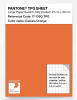 Product image 1 of the product “PANTONE® TPG SHEET 17-1360 TPG Celosia Orange ”