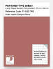 Artikelbild 1 des Artikels “PANTONE® TPG SHEET 17-1520 TPG Canyon Rose “