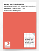 Product image 1 of the product “PANTONE® TPG SHEET 17-1547 TPG Emberglow ”