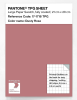 Product image 1 of the product “PANTONE® TPG SHEET 17-1718 TPG Dusty Rose ”