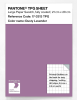 Product image 1 of the product “PANTONE® TPG SHEET 17-3313 TPG Dusty Lavender ”