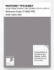 Product image 1 of the product “PANTONE® TPG SHEET 17-3802 TPG Gull ”