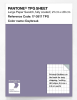 Product image 1 of the product “PANTONE® TPG SHEET 17-3817 TPG Daybreak ”