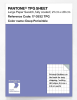 Product image 1 of the product “PANTONE® TPG SHEET 17-3932 TPG Deep Periwinkle ”