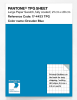 Product image 1 of the product “PANTONE® TPG SHEET 17-4433 TPG Dresden Blue ”