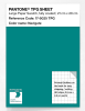 Product image 1 of the product “PANTONE® TPG SHEET 17-5025 TPG Navigate ”