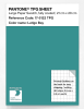 Artikelbild 1 des Artikels “PANTONE® TPG SHEET 17-5122 TPG Latigo Bay “