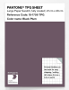 Product image 1 of the product “PANTONE® TPG SHEET 18-1706 TPG Black Plum ”