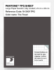Artikelbild 1 des Artikels “PANTONE® TPG SHEET 18-3901 TPG Tire Tread “
