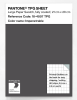 Artikelbild 1 des Artikels “PANTONE® TPG SHEET 18-4007 TPG Impenetrable “