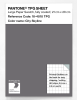 Product image 1 of the product “PANTONE® TPG SHEET 18-4010 TPG City Skyline ”