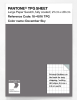 Product image 1 of the product “PANTONE® TPG SHEET 18-4016 TPG December Sky ”