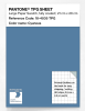 Product image 1 of the product “PANTONE® TPG SHEET 18-4035 TPG Cyaneus ”