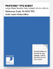 Product image 1 of the product “PANTONE® TPG SHEET 18-4043 TPG Palace Blue ”