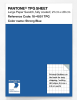 Product image 1 of the product “PANTONE® TPG SHEET 18-4051 TPG Strong Blue ”