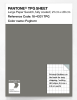 Artikelbild 1 des Artikels “PANTONE® TPG SHEET 18-4331 TPG Foghorn “