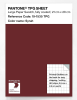 Product image 1 of the product “PANTONE® TPG SHEET 19-1535 TPG Syrah ”