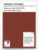 Product image 1 of the product “PANTONE® TPG SHEET 19-1540 TPG Burnt Henna ”
