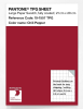 Product image 1 of the product “PANTONE® TPG SHEET 19-1557 TPG Chili Pepper ”