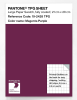 Product image 1 of the product “PANTONE® TPG SHEET 19-2428 TPG Magenta Purple ”