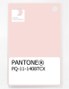 Product image 1 of the product “PANTONE® PLASTIC STANDARD CHIP PQ 11-1408 TCX Rosewater ”