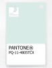 Product image 1 of the product “PANTONE® PLASTIC STANDARD CHIP PQ 11-4805 TCX Hint of Mint ”