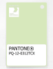 Product image 1 of the product “PANTONE® PLASTIC STANDARD CHIP PQ 12-0312 TCX Lime Cream ”