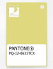 Artikelbild 1 des Artikels “PANTONE® PLASTIC STANDARD CHIP PQ 12-0633 TCX Canary Yellow “