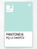 Product image 1 of the product “PANTONE® PLASTIC STANDARD CHIP PQ 12-5409 TCX Fair Aqua ”