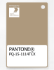 Product image 1 of the product “PANTONE® PLASTIC STANDARD CHIP PQ 15-1114 TCX Travertine ”