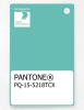 Product image 1 of the product “PANTONE® PLASTIC STANDARD CHIP PQ 15-5218 TCX Pool Blue ”