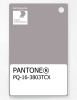 Product image 1 of the product “PANTONE® PLASTIC STANDARD CHIP PQ 16-3803 TCX Gull Gray ”