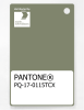 Product image 1 of the product “PANTONE® PLASTIC STANDARD CHIP PQ 17-0115 TCX Oil Green ”